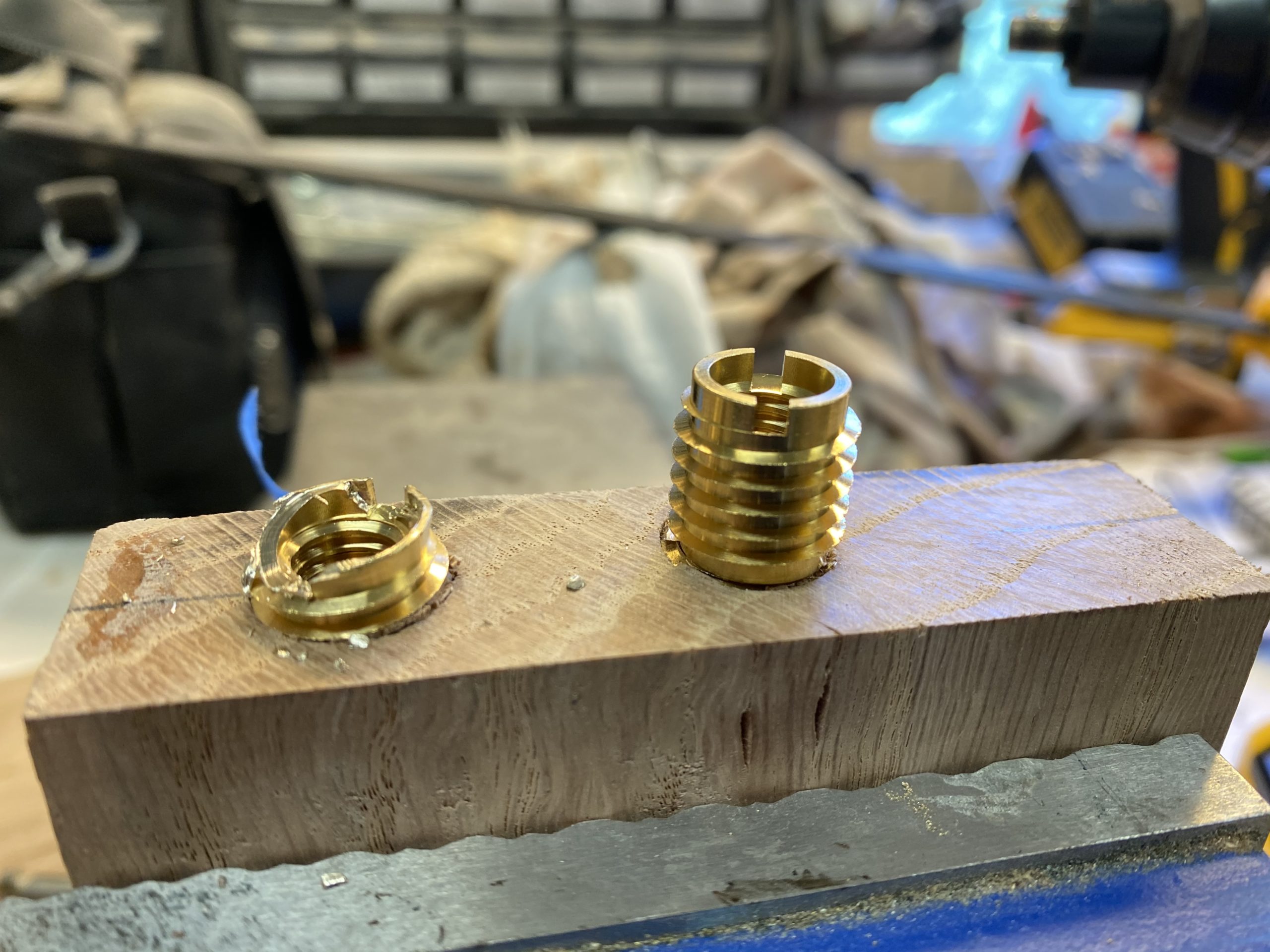 How To Install Brass Threaded Inserts Jonathan Fritz